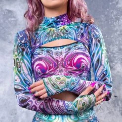 Badinka Liquid Insect Mesh 2 Piece Shrug