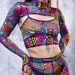 Badinka Kahuna Mesh 2 Piece Shrug Top