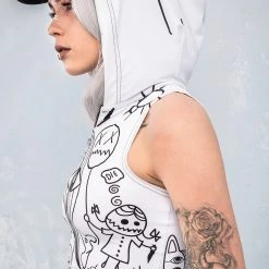 Badinka Ugley Hooded Zippy Top