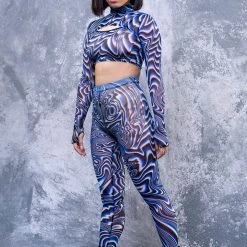 Badinka Time Warp Mesh 2 Piece Shrug Top -Badgley Mischka shop 2 2 5ae00c7d 785e 485b 9fb0 efef54f1362b