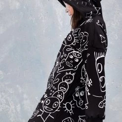 Badinka Ugley Dark Zippy Hoodie -Badgley Mischka shop 3 1ad7afa6 cdf1 4bd4 abf7 c17cf200f355