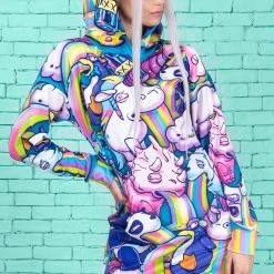 Badinka Sick Of You Hoodie (Blueish)