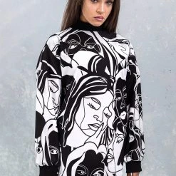 Badinka Scarlett Chubby Sweater -Badgley Mischka shop 5 0dc64578 e60b 4dfa 881b 1c007aeacaa4