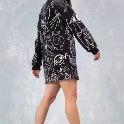 Badinka Ugley Dark Zippy Hoodie -Badgley Mischka shop 5 3ba37214 c0e3 4ff8 8dd9 fc1ab2768aaa