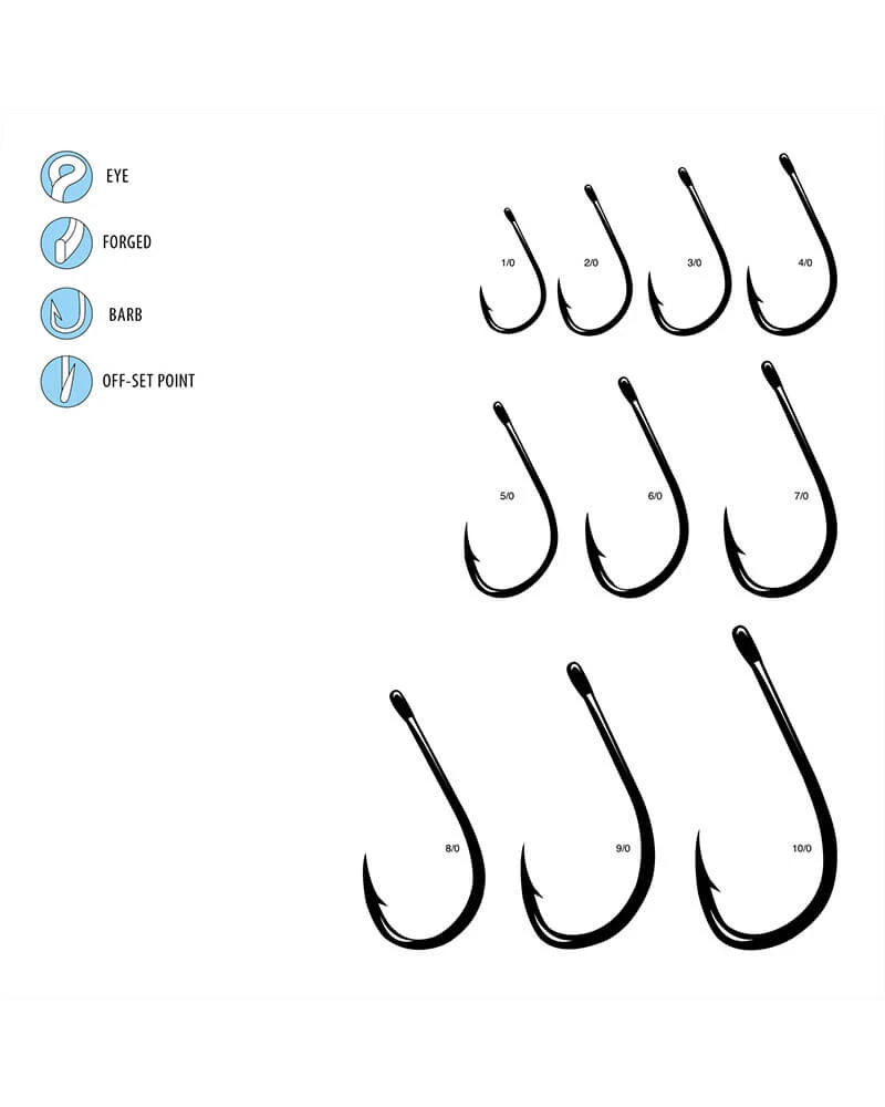 Hooks - Gamakatsu - OCTOPUS STRAIGHT EYE, 4X STRONG 5 Hooks - Gamakatsu - OCTOPUS STRAIGHT EYE, 4X STRONG - Image 3