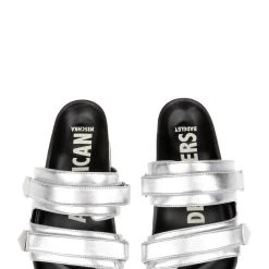 American Designers Slice Slip-On Casual Sandals -Badgley Mischka shop AD1001 SILLEA 5 22037.1675719842