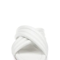 American Designers Junction Puff Crisscross Strap Sandals -Badgley Mischka shop AD1002 UNBLEA 4 78967.1675719858