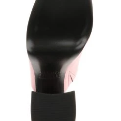 American Designers Lofty Metallic Platform Block Heel Slide 25 American Designers Lofty Metallic Platform Block Heel Slide -Badgley Mischka shop AD1005 PNKLEA 6 18825.1675719891