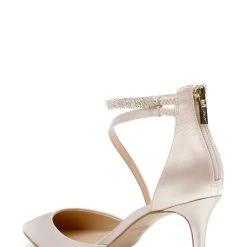 Jewel Badgley Mischka Alaia Pointed-Toe Kitten Heel -Badgley Mischka shop ALAIA JW4405 CHMSAT 3 64916.1658864920