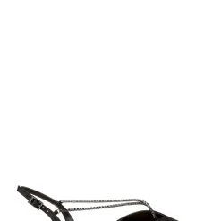 Jewel Badgley Mischka Alanna Ballet Flats -Badgley Mischka shop ALANNA JW4406 BLKSAT 2 79165.1658864943
