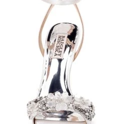 Badgley Mischka Alexa Embellished Block Heel -Badgley Mischka shop ALEXA MP4924 WHTSAT 4 FRONT VIEW 34973 77892.1624951446