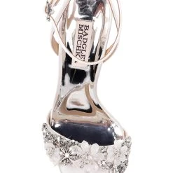 Badgley Mischka Alexa Embellished Block Heel -Badgley Mischka shop ALEXA MP4924 WHTSAT 5 TOP VIEW 35847 61617.1624951446
