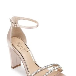 Jewel Badgley Mischka Alia Jewel Embellished Sandals -Badgley Mischka shop ALIA JW4412 CHMSAT 1 29306.1658873292