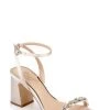 Jewel Badgley Mischka Alyna Bejeweled Block Heel -Badgley Mischka shop ALYNA JW4414 CHMSAT 1 50764.1678473896