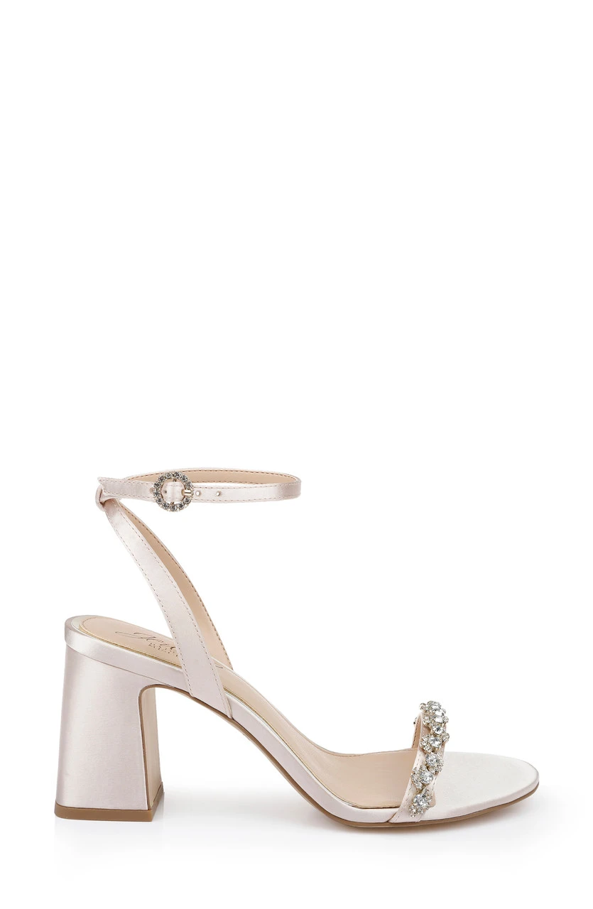 Jewel Badgley Mischka Alyna Bejeweled Block Heel 4 Jewel Badgley Mischka Alyna Bejeweled Block Heel - Image 2