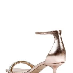 Jewel Badgley Mischka Angel Sassy Kitten Heel -Badgley Mischka shop ANGEL JW4418 ROSMET 3 85229.1658865108