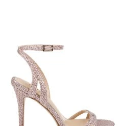 Jewel Badgley Mischka Arianna Shimmering Platform Stiletto -Badgley Mischka shop ARIANNA JW4423 ROSGLT 2 90468.1658865167