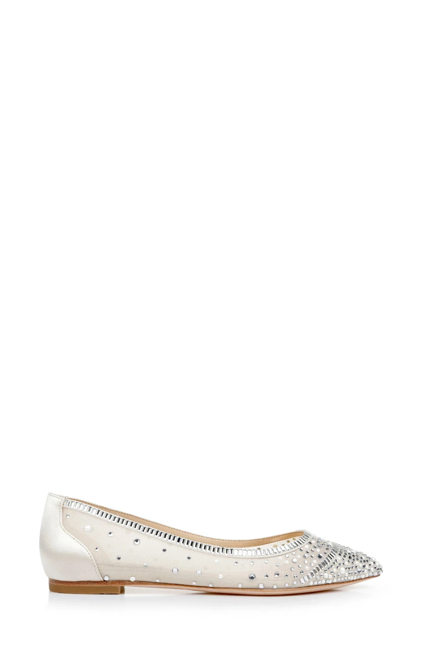 Badgley Mischka Babette Bejeweled Mesh Flat 10 Badgley Mischka Babette Bejeweled Mesh Flat - Image 8