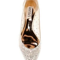 Badgley Mischka Babette Bejeweled Mesh Flat 30 Badgley Mischka Babette Bejeweled Mesh Flat -Badgley Mischka shop BABETTE MP6001 IVRSAT 5 03834.1624236119