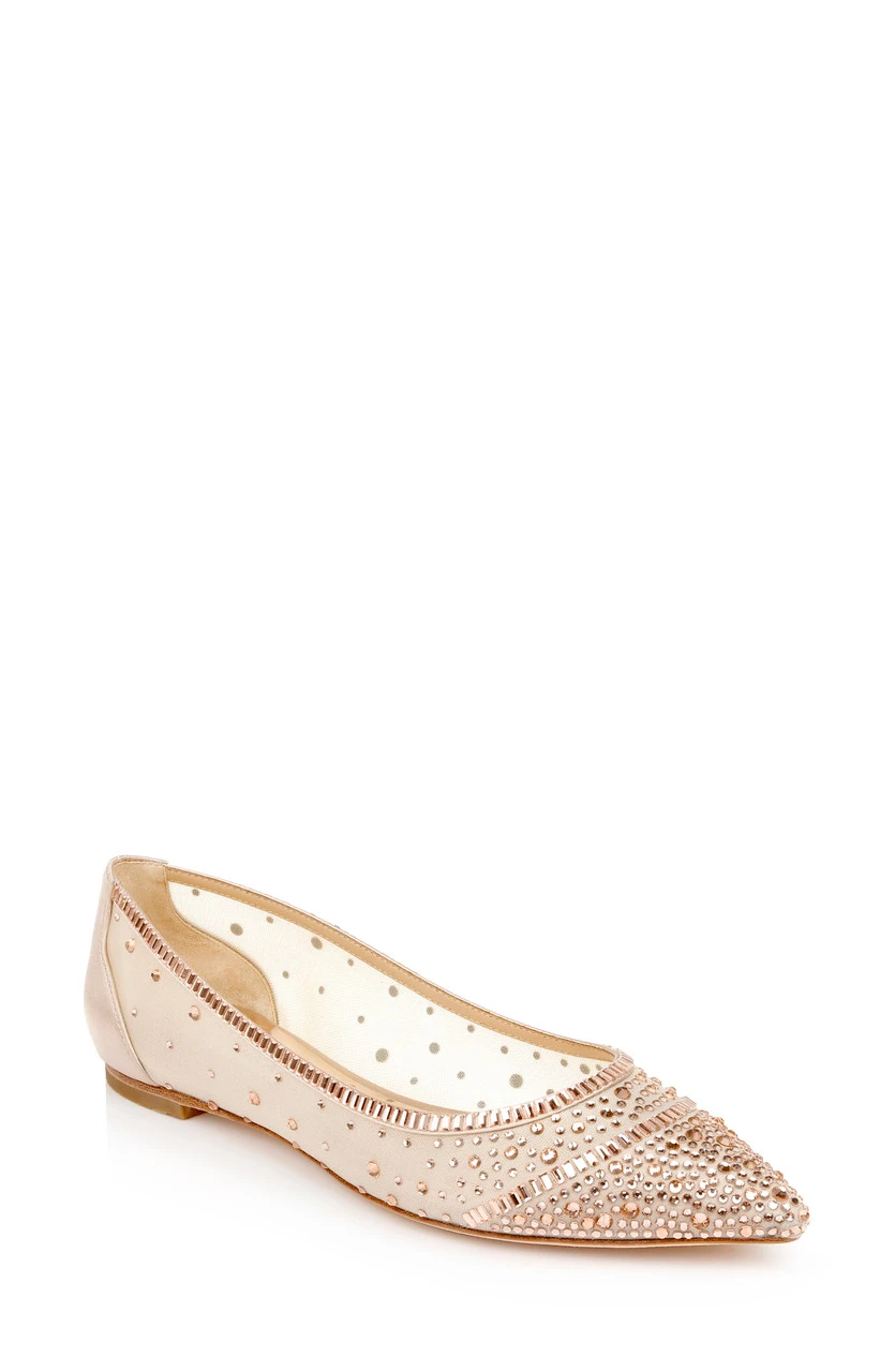 Badgley Mischka Babette Bejeweled Mesh Flat 15 Badgley Mischka Babette Bejeweled Mesh Flat - Image 13