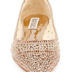 Badgley Mischka Babette Bejeweled Mesh Flat 35 Badgley Mischka Babette Bejeweled Mesh Flat -Badgley Mischka shop BABETTE MP6001 NUDSAT 4 43759.1624236119