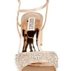 Badgley Mischka Blaine Embellished Block Heel -Badgley Mischka shop BLAINE MP6018 LATSAT 4 41668.1624237103