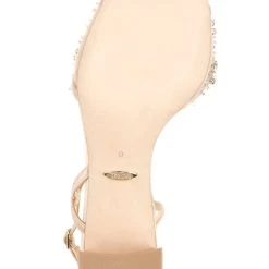 Badgley Mischka Blaine Embellished Block Heel -Badgley Mischka shop BLAINE MP6018 LATSAT 6 03637.1624237103