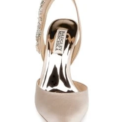 Badgley Mischka Blanca Strappy Crystal Stilettos -Badgley Mischka shop BLANCA MP6021 NUDSAT 4 86042.1624237284