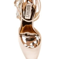 Badgley Mischka Blanca Strappy Crystal Stilettos -Badgley Mischka shop BLANCA MP6021 NUDSAT 5 39057.1624237284