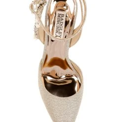 Badgley Mischka Blanca Strappy Crystal Stilettos -Badgley Mischka shop BLANCA MP6021 PLTTXL 5 60285.1624237284
