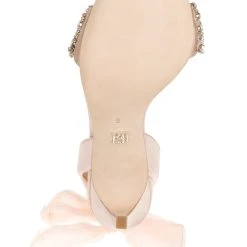 Badgley Mischka Bobbie Statement Bow Strap Stiletto -Badgley Mischka shop BOBBIE MP6024 SFTBLS 6 69414.1624237469