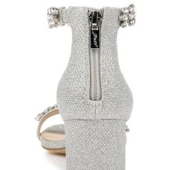 Jewel Badgley Mischka Bronwen Embellished Evening Shoe -Badgley Mischka shop BRONWEN JW3344 SILFAB 7 COUNTER VIEW 73102 96950.1633461121