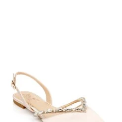 Jewel Badgley Mischka Camden Pointed Flat -Badgley Mischka shop CAMDEN JW4006 CHMSAT 1 81937.1624127824