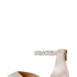 Jewel Badgley Mischka Cassidy Flat Pointed Shoe -Badgley Mischka shop CASSIDY JW4013 CHMSAT 3 53667.1624128395