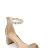 Jewel Badgley Mischka Catalina Open Toe Block Heel