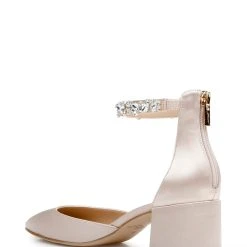 Jewel Badgley Mischka Cathleen Block Heel -Badgley Mischka shop CATHLEEN JW4015 CHMSAT 3 61228.1624128828