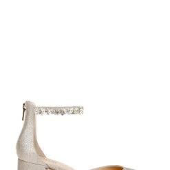 Jewel Badgley Mischka Cathleen Block Heel -Badgley Mischka shop CATHLEEN JW4015 GLDGLT 2 35549.1624128828