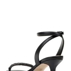 Jewel Badgley Mischka Charisma Kitten Heel -Badgley Mischka shop CHARISMA JW4019 BLKMAT 3 49849.1624129295
