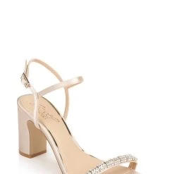 Jewel Badgley Mischka Charlee Block Heel -Badgley Mischka shop CHARLEE JW4020 CHMSAT 1 11287.1624129409