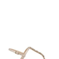 Jewel Badgley Mischka Dafina Metallic Thong Sandal -Badgley Mischka shop DAFINA JW4301 ROSMIC 2 49655.1645043552