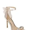 Jewel Badgley Mischka Daley Bow Embellished Stiletto -Badgley Mischka shop DALEY JW4303 CHMSAT 1 67210.1667262297