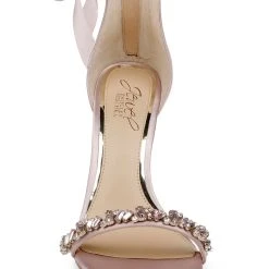 Jewel Badgley Mischka Daley Bow Embellished Stiletto -Badgley Mischka shop DALEY JW4303 PALEPK 4 55214.1645043565