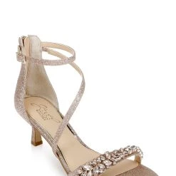 Jewel Badgley Mischka Daleyza Kitten Heel -Badgley Mischka shop DALEYZA JW4304 ROSGLT 1 19594.1645554985