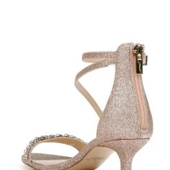Jewel Badgley Mischka Daleyza Kitten Heel -Badgley Mischka shop DALEYZA JW4304 ROSGLT 3 95375.1645554985