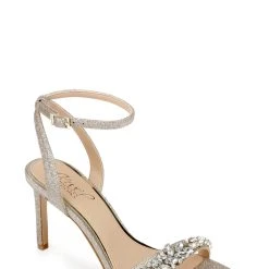 Jewel Badgley Mischka Dallyce Ankle Strap Stiletto Sandal -Badgley Mischka shop DALLYCE JW4305 GLDGLT 1 46853.1645043577