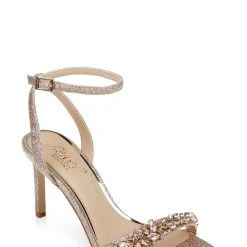 Jewel Badgley Mischka Dallyce Ankle Strap Stiletto Sandal -Badgley Mischka shop DALLYCE JW4305 ROSGLT 1 13131.1645043577