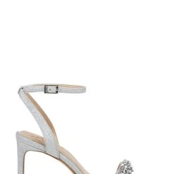 Jewel Badgley Mischka Dallyce Ankle Strap Stiletto Sandal -Badgley Mischka shop DALLYCE JW4305 SILGLT 2 40845.1645043577