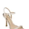 Jewel Badgley Mischka Damaris Pearl Embellished Stiletto Sandal -Badgley Mischka shop DAMARIS JW4308 CHMSAT 1 41686.1673485555
