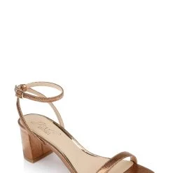 Jewel Badgley Mischka Danni II Low Block Heel Sandal