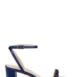 Jewel Badgley Mischka Danni Low Block Heel Sandal 24 Jewel Badgley Mischka Danni Low Block Heel Sandal -Badgley Mischka shop DANNI JW4315 NVYSAT 2 02775.1645043631